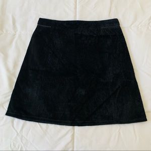 Potters Pot Black Furry Skirt Size Small